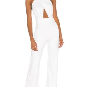 Amanda Uprichard White Jumpsuit